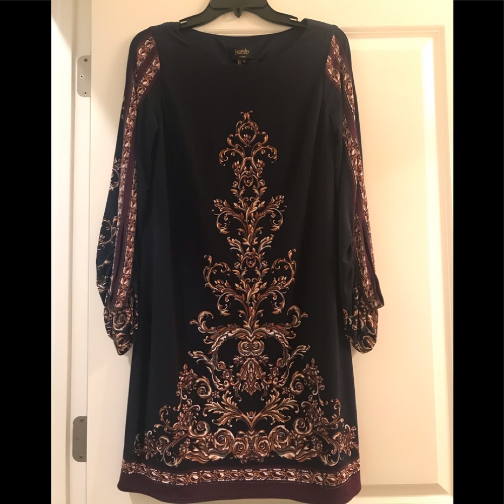 Laundry by Shelli Segal, Navy dress